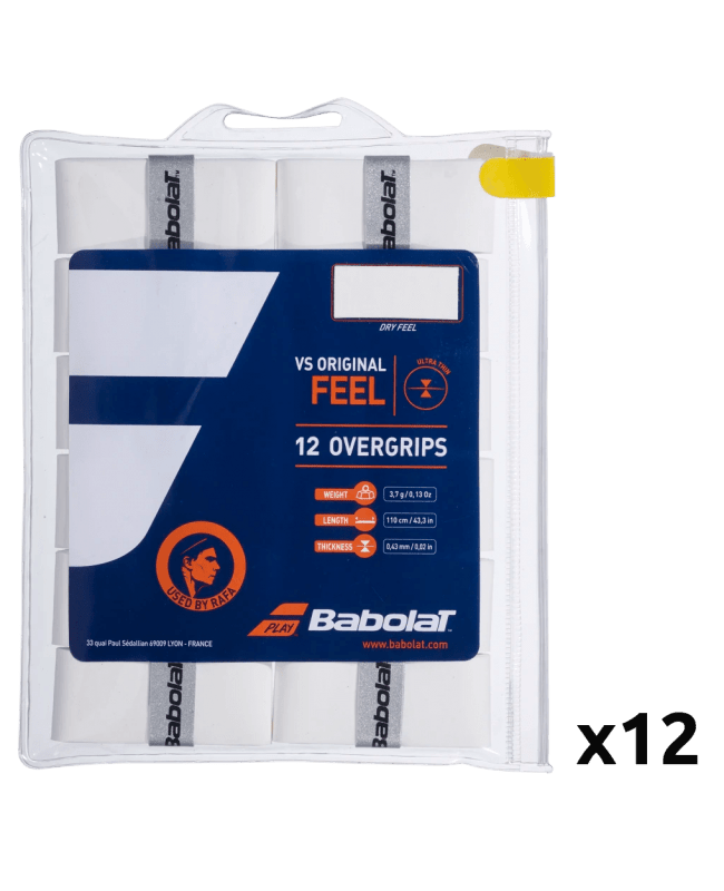 Overgrip Babolat Pro Tacky Feel (Pack x 12) - The Padelverse