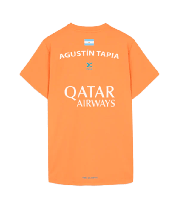 Polo Nox Agustín Tapia 2023 orange - The Padelverse